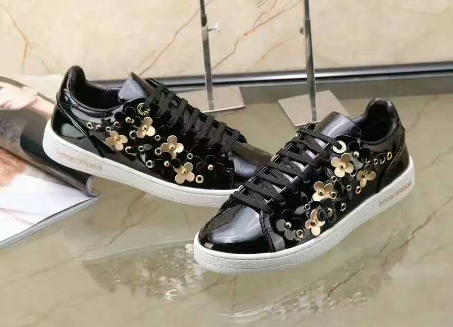 偽物ルイヴィトン 靴 2024新作Louis Vuitton レディース カーフスキン スニーカー lvshoes170405-9