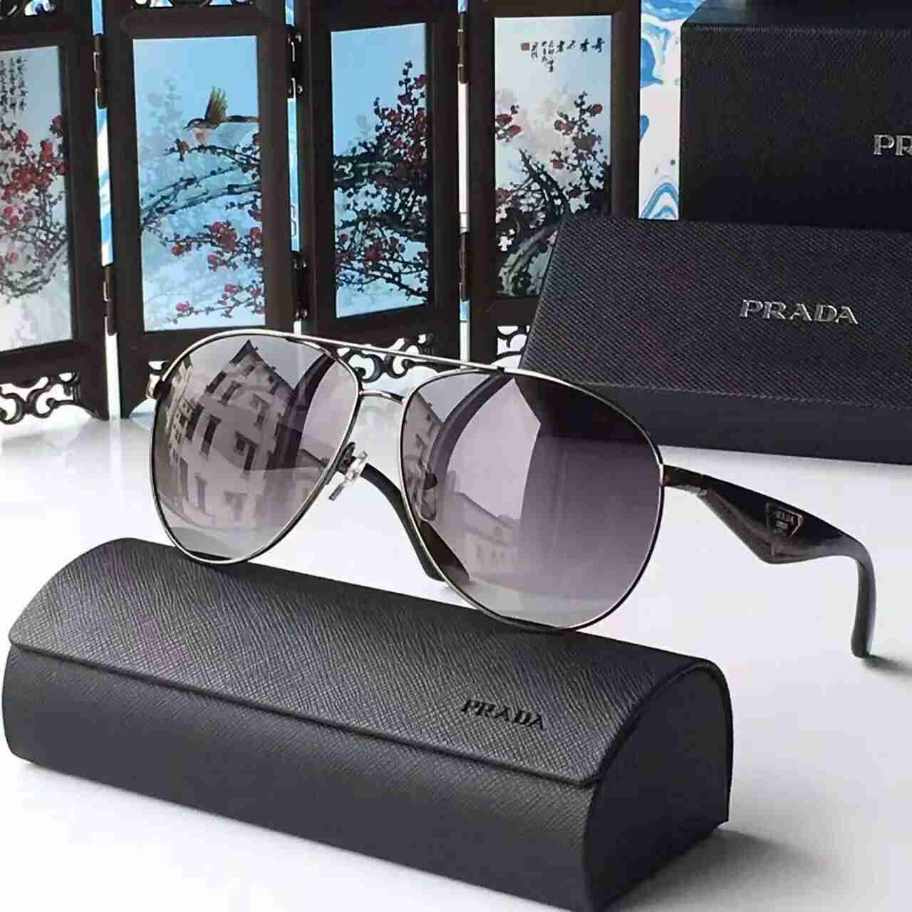 プラダコピー サングラス PRADA 2025秋冬新品 UVカット ファッション サングラス prglass160906-5