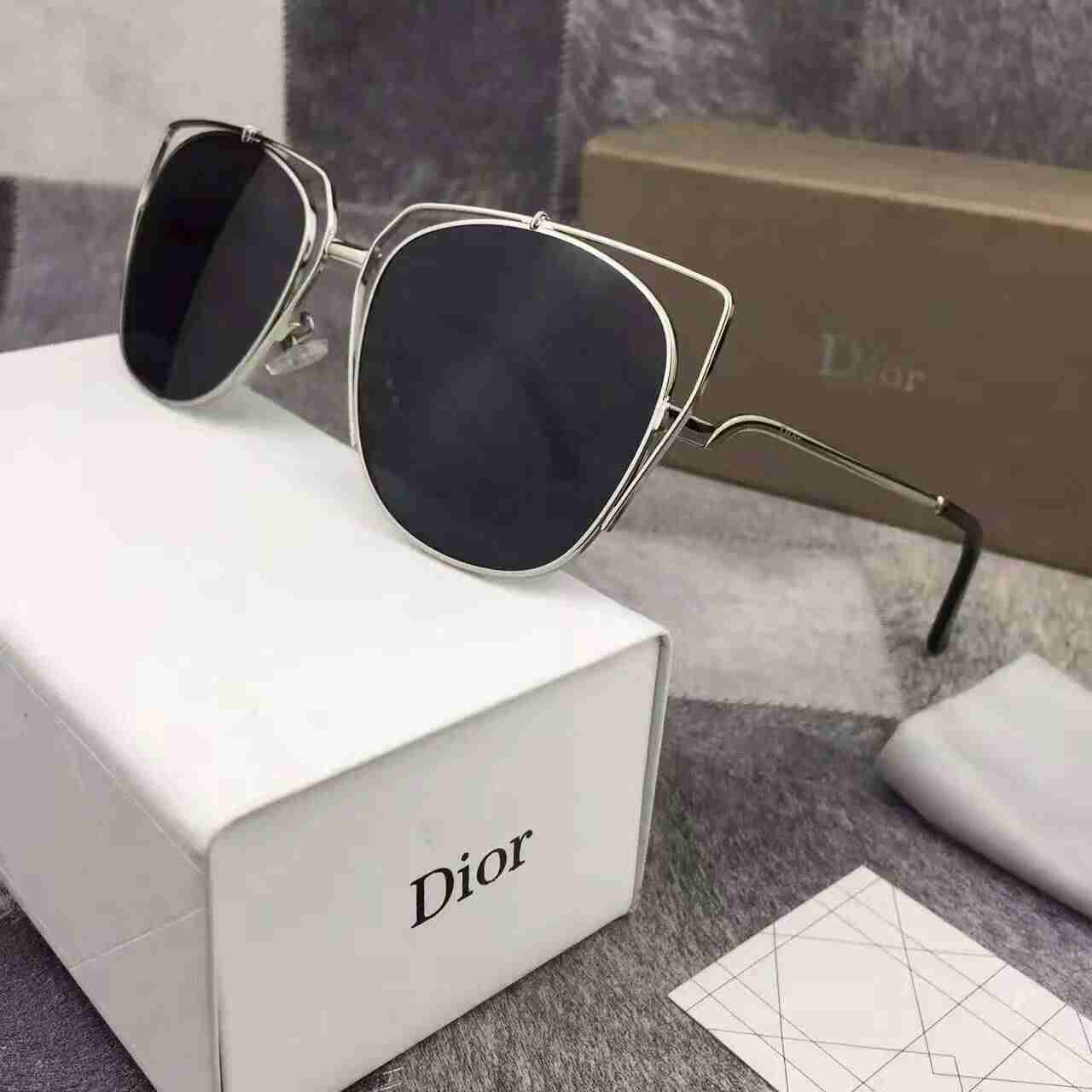 ディオールコピー サングラス CHRISTIAN DIOR 2024新品 UVカット レディース サングラス drglass161116-17