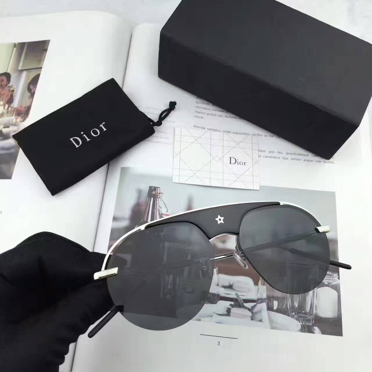 偽物ディオール サングラス CHRISTIAN DIOR 2024新作 高品質 ファッション サングラス drgs1761615-3