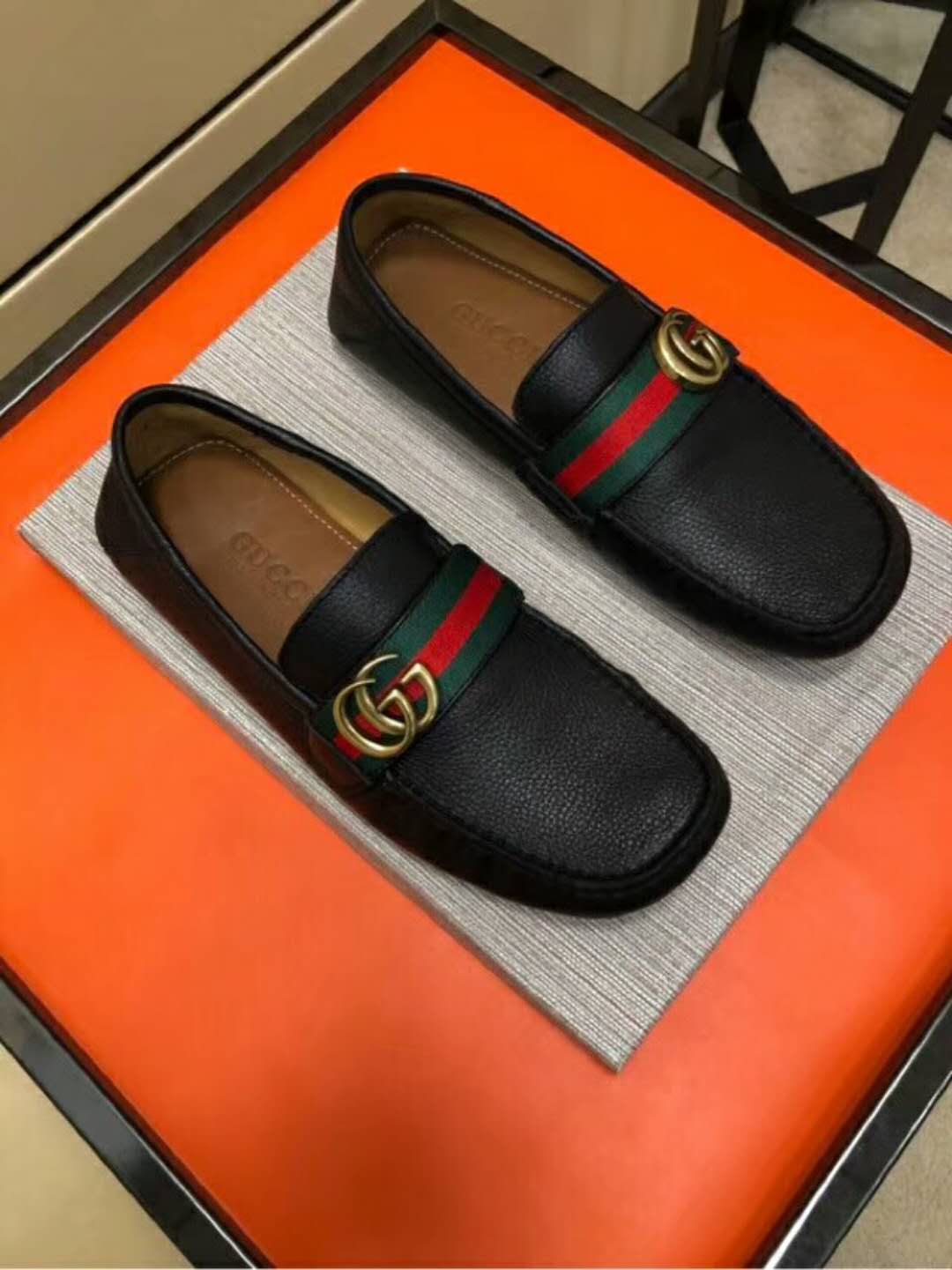 グッチ コピー 靴 2024新作 GUCCI 牛革 カジュアルシューズ ggsh180425p34-1