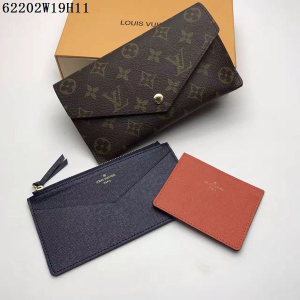 ルイヴィトンスーパーコピー 財布 LOUIS VUITTON 2024最新作 レディース 封筒型 二つ折り長財布 62202-3