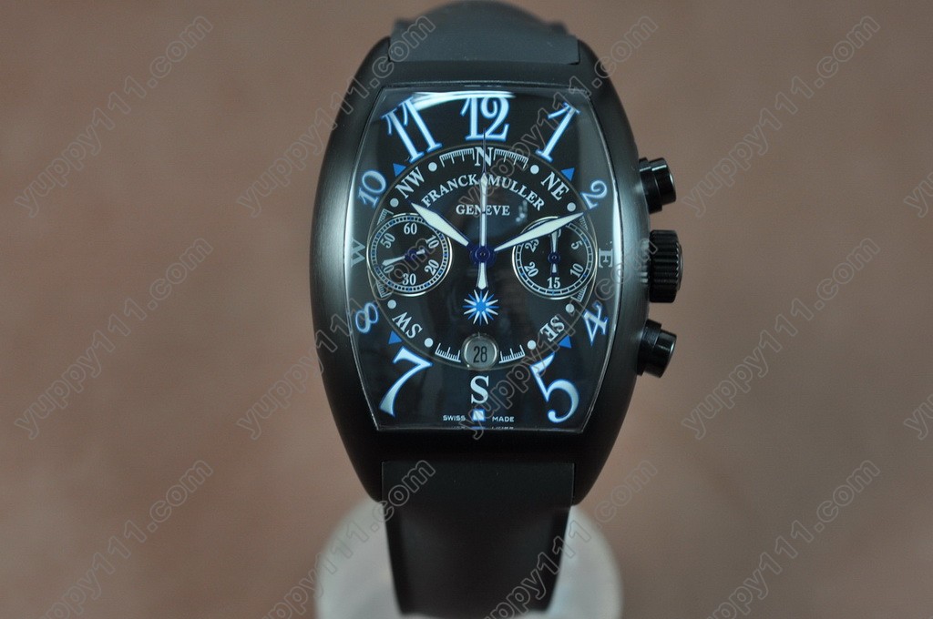 フランクミューラーFranck Muller Casablanca Chrono PVD/LE Black A-7750自動巻き