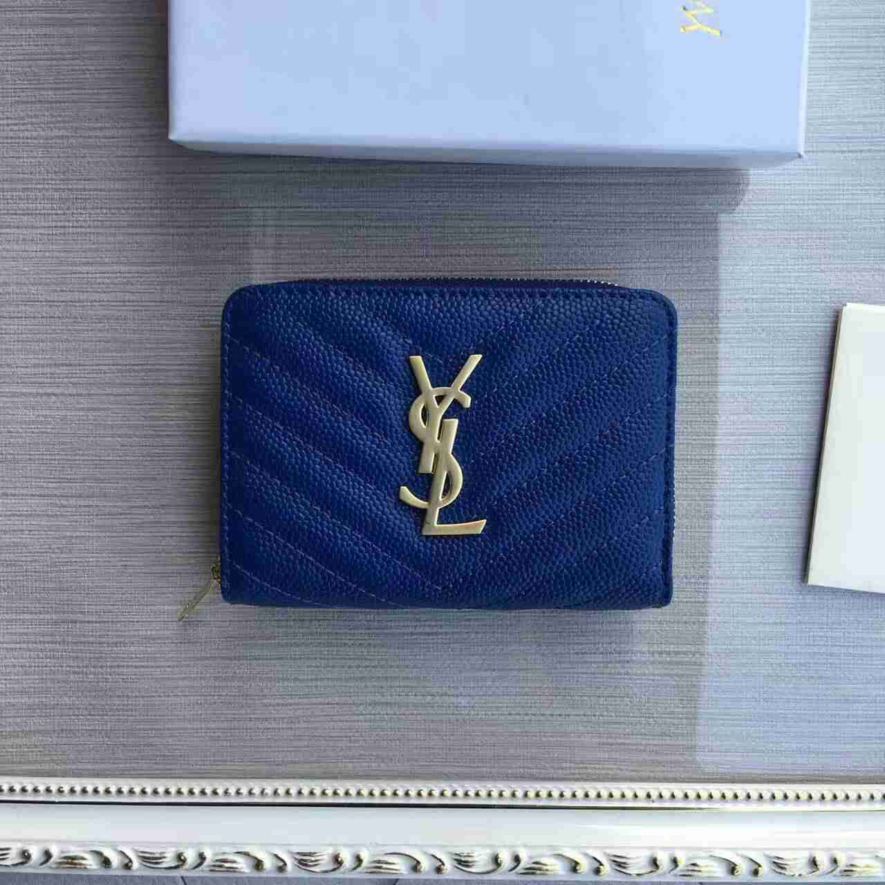 サンローランコピー 財布 Yves Saint Laurent 2024最新作 小銭入れ レディース ラウンドファスナー財布 358090-2