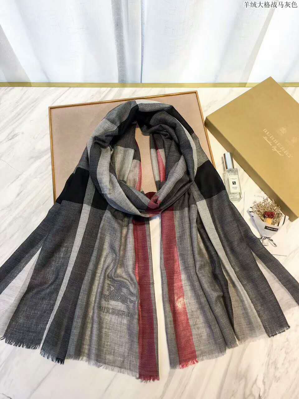 偽物バーバリー スカーフ 2024新作BURBERRY クラシック ウール スカーフ burj1781618-1