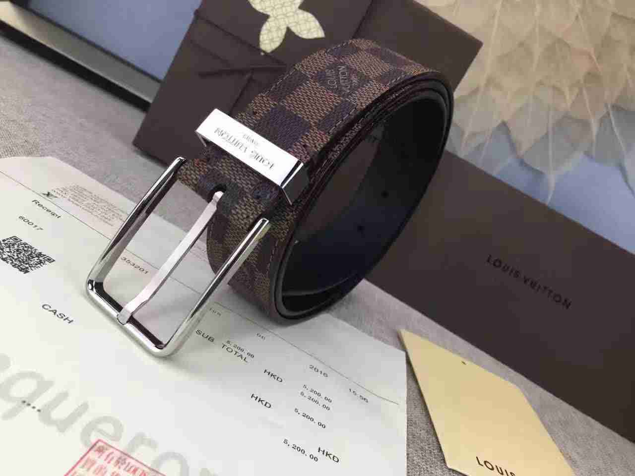 ルイヴィトンコピー ベルト 2024新品 LOUIS VUITTON 高品質 メンズ ベルト ビジネスベルト lvbelt161213-7