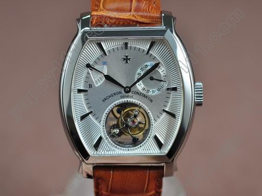 ヴァシュロンコンスタンタン Watches Malte Tourbillon WG White Dial Real Tourbillon