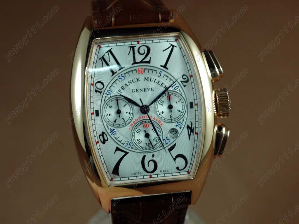 フランクミュラーFranck Muller Casablanca RG Case White Dial 自動巻