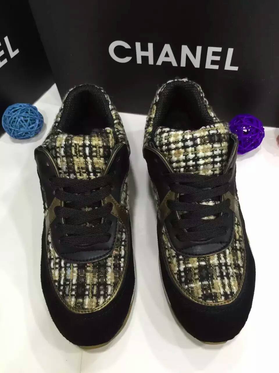 シャネルコピー 靴 CHANEL 2015秋冬新作 カジュアル レディース スニーカー chshoes151209-7