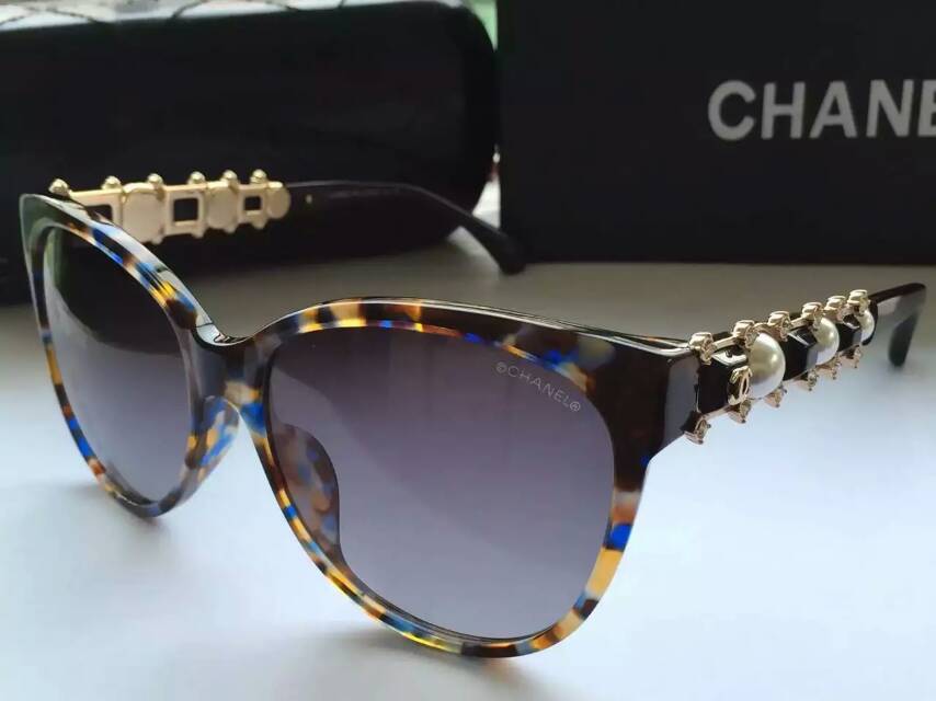 シャネルコピー サングラス CHANEL 2024春夏新品 オシャレ レディース UVカット 眼鏡 chglass150608-8