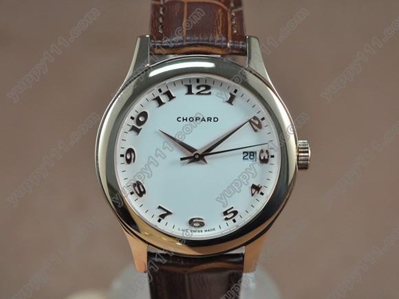 ショパールChopard Manufacture RG/LE White dial Swiss Eta 2824-2自動巻き