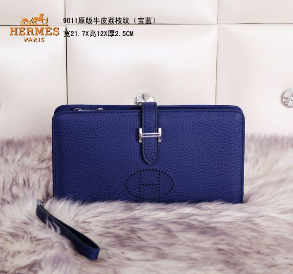 2014秋冬新作 エルメスコピー バッグ HERMES 高品質 多機能 メンズ セカンドバッグ·ポーチ サファイア 9011-3