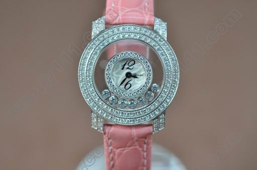 ショパールChopard Happy Diamonds Ladies SS Case Swiss Quartz Original Movクオーツ腕時計