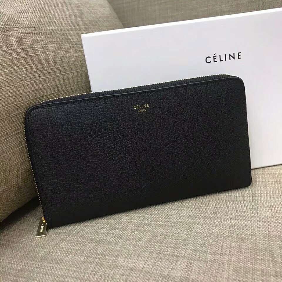 偽物セリーヌ 財布 CELINE 2024新作 ラウンドファスナー長財布 101872