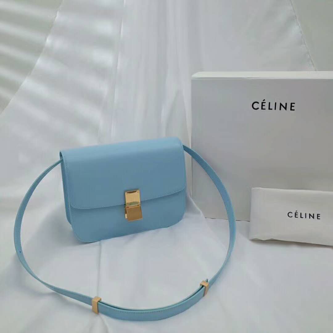 セリーヌコピー バッグ CELINE クラシック ミディアム ボックスカーフスキン ハンドバッグ 164173