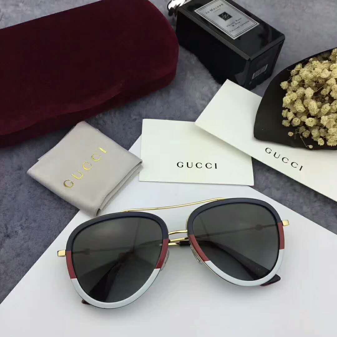 GUCCI グッチコピー サングラス 2024新作 ファッション ビッグフレーム サングラス gg0062S-1