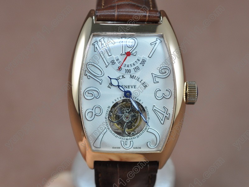 Franck Muller Watches Casablanca SS/LE Asian Flying Tourbillon Handwind Movt 3500