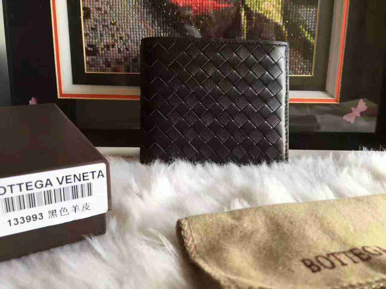 ボッテガヴェネタコピー 財布 2024新作  BOTTEGA VENETA スエード カードケース 二つ折財布 bv133993-14