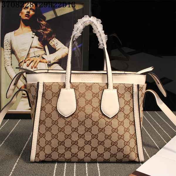 グッチコピー バッグ GUCCI 2015秋冬新作 GG柄 レディース 2WAY 手提げショルダーバッグ 370822S-3