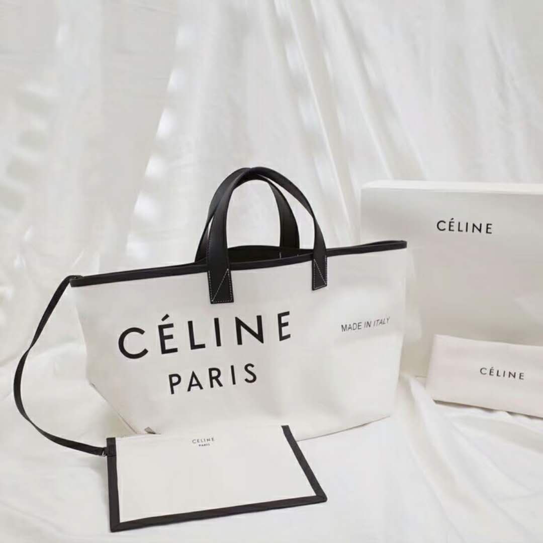 セリーヌコピー バッグ CELINE 2024新作 メイド・イン トート スモール テキスタイル 186082