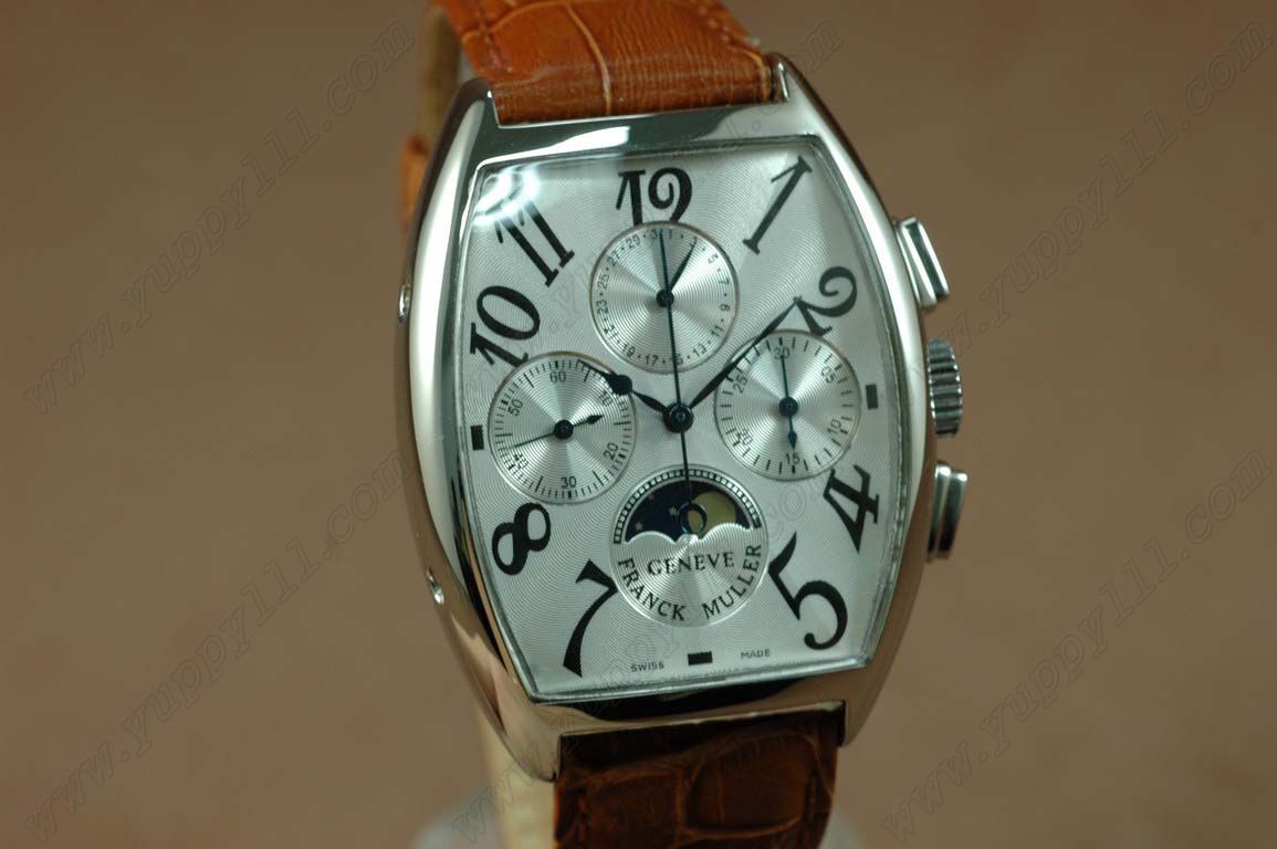 フランクミュラーFranck Muller Watches Casablanca Complications RG/LE White Lemania手巻き