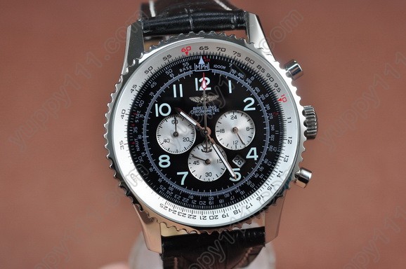 ブライトリングBreitling Navitimer Black Dial LE Numeral Markers os20クオーツストップウォッチ