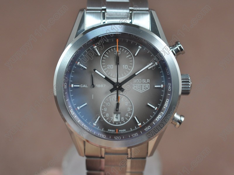 タグホイヤーTag Heuer Benz 300 SLR SS/SS Grey Asia 7750 Automatic自動巻き