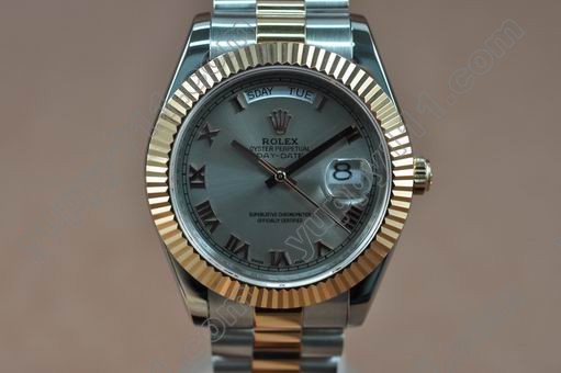 ロレックスRolex DayDate II TT Swiss Eta 2836-2自動巻き