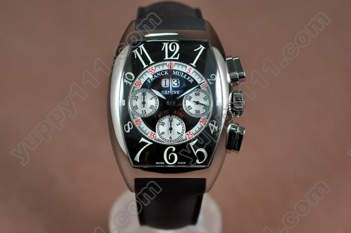 フランクミュラーFranck Muller Casablanca Big Date Chrono SS/LE Blk A-7750腕時計