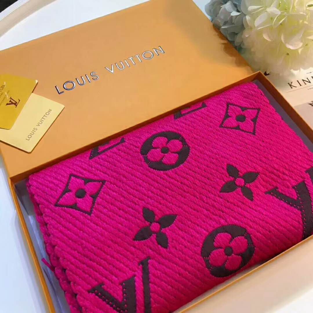 偽物ルイヴィトン スカーフ 2024新作LOUIS VUITTON 高貴の気質 ウール スカーフ lvwj17110880-5