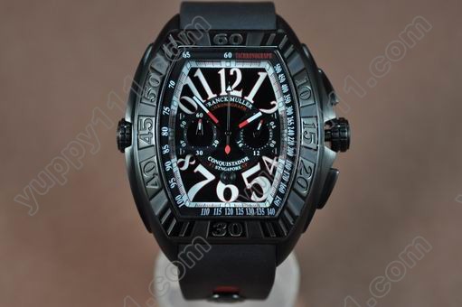 フランクミューラーFranck Muller Conquistador S'Pore GP Jap Quartz Chronoクオーツストップウオッチ