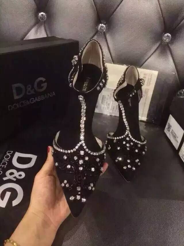 ドルチェ&ガッバーナコピー 靴 2015秋冬新作 D&G レディース 美脚パンプス dgshose150827-4