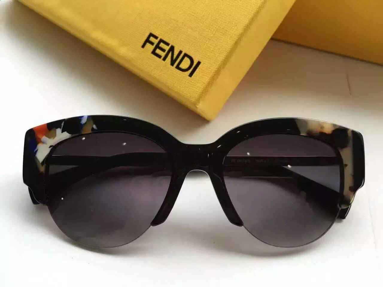 フェンディコピー サングラス 2024春夏新作 FENDI UVカット サングラス fdglass160422-11