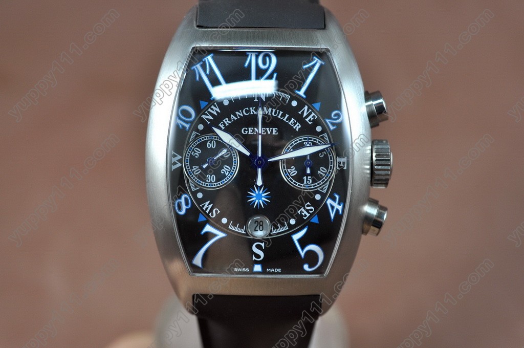 フランクミューラーFranck Muller Casablanca Chrono SS/LE Black A-7750自動巻き