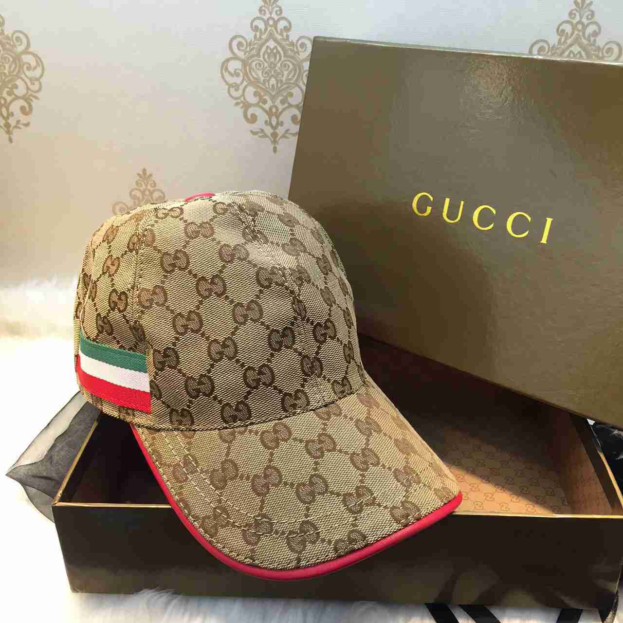 グッチコピー 帽子 2024春夏新品 GUCCI オシャレ 男女兼用 日除け ハット 野球帽 gcap160405-4