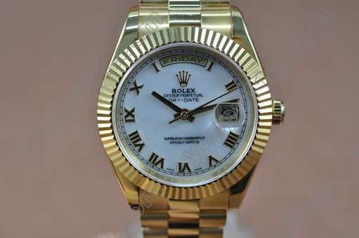 ロレックスRolex DayDate II YG Swiss Eta 2836-2自動巻き