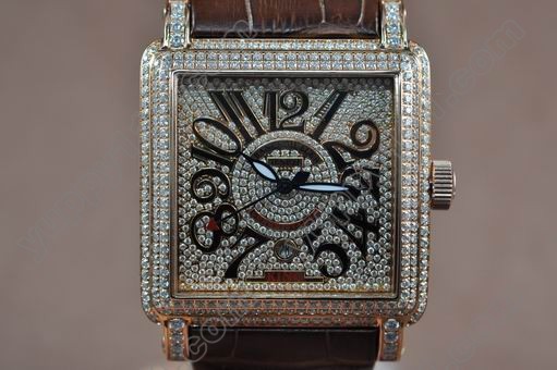 フランクミューラーFranck Muller Conquistador Dim/RG/LE Swiss Eta 2824-2自動巻き