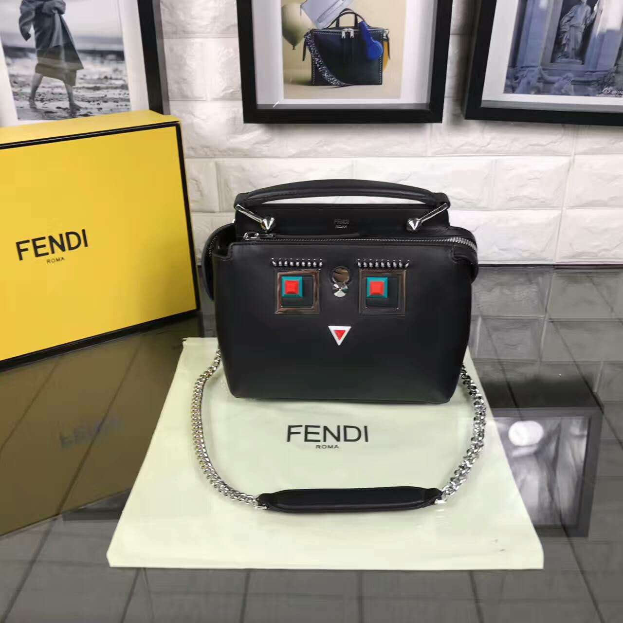 偽物フェンディ バッグ 2024新作FENDI レディース ショルダー付ボストンバッグ 2774-1