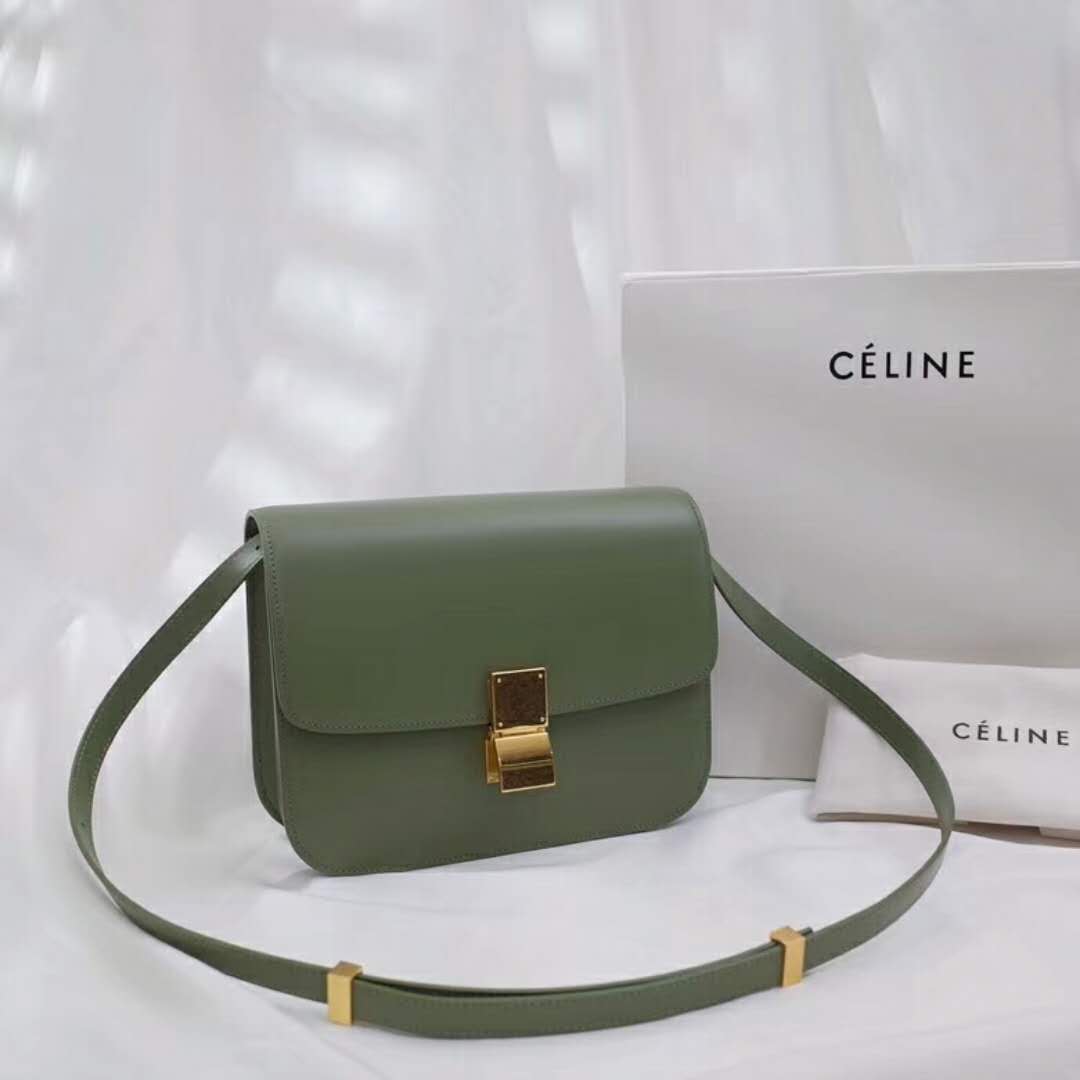 セリーヌコピー バッグ CELINE クラシック ミディアム ボックスカーフスキン ハンドバッグ 164173