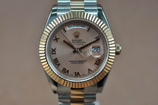 ロレックスRolex DayDate II TT Swiss Eta 2836-2自動巻き