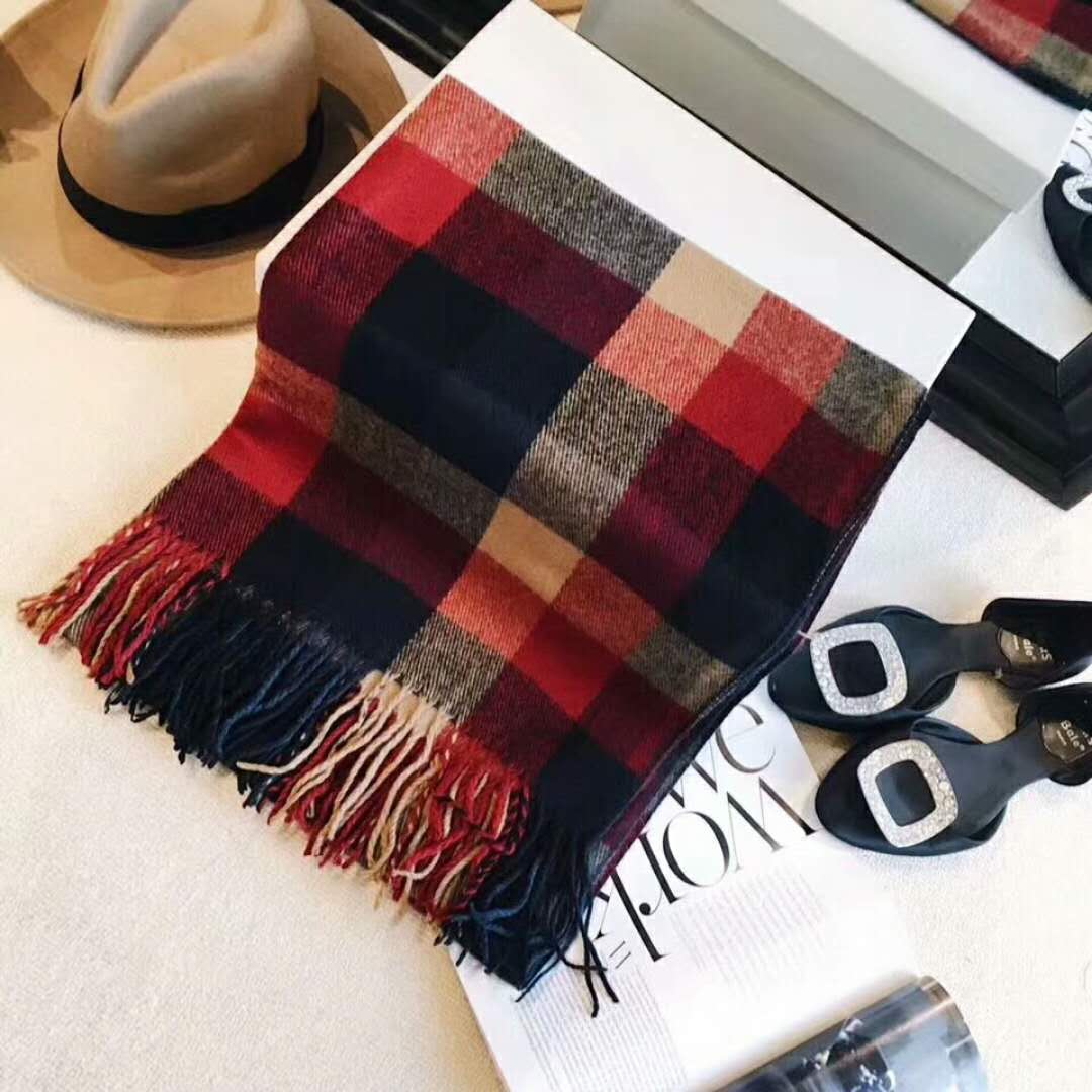 BURBERRY バーバリーコピー マフラー 2024新作 チェック ファッション スカーフ burj171218p65-2