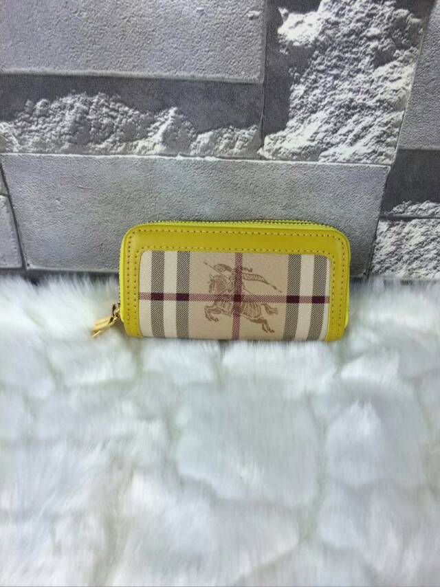 バーバリーコピー 財布 BURBERRY 2024春夏新作 チェック柄 ラウンドファスナー財布 小銭入れ buwallet150603-2