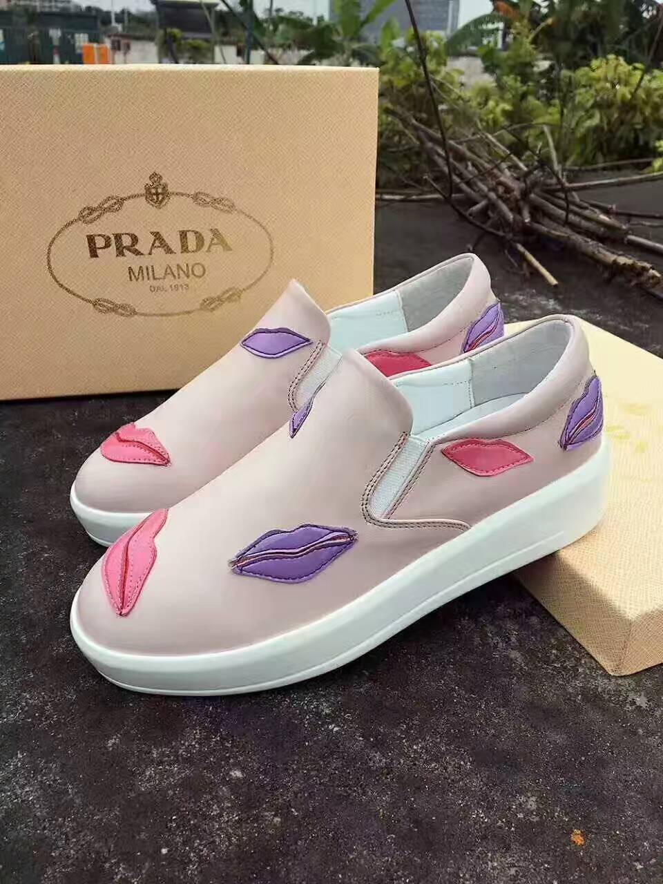 プラダコピー 靴 PRADA 2024新作 流行の カジュアルシューズ prshoes170317-2