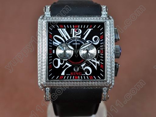 フランクミュラーFranck Muller King Dim Conquistador os20 Chronographクオーツ　ストップウオッチ腕時計