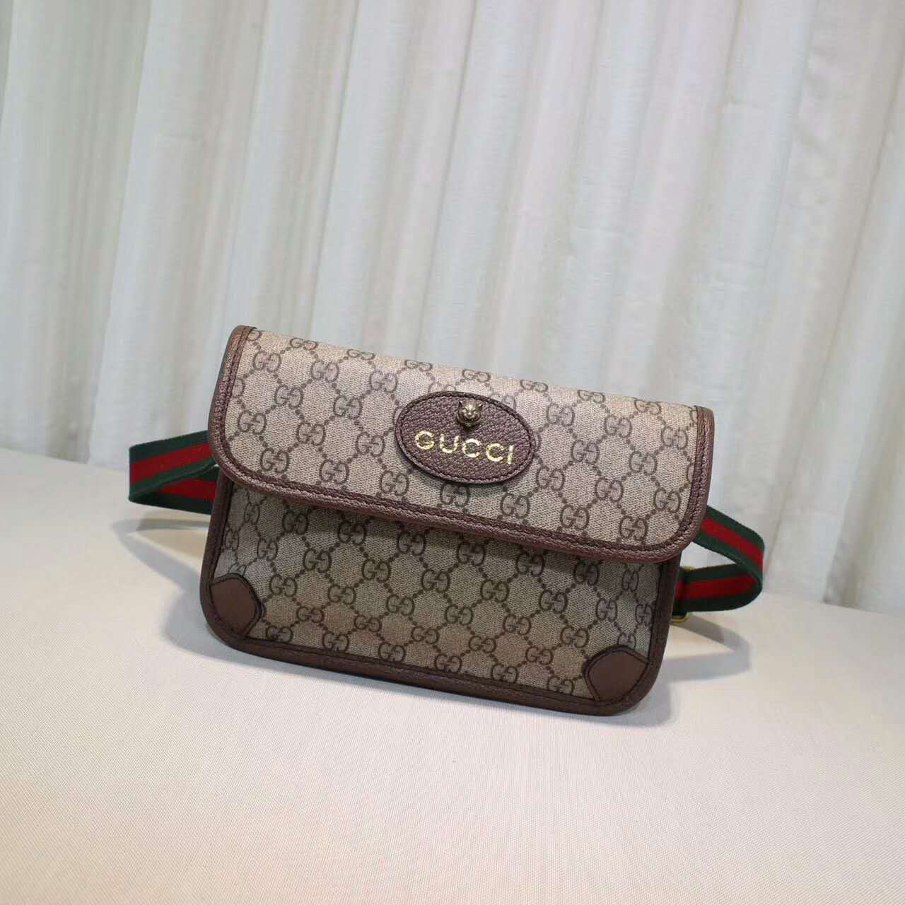 偽物グッチ バッグ 2024新作 GUCCI 肩かけショルダーバッグ 2wayウェストポーチ 493930-2