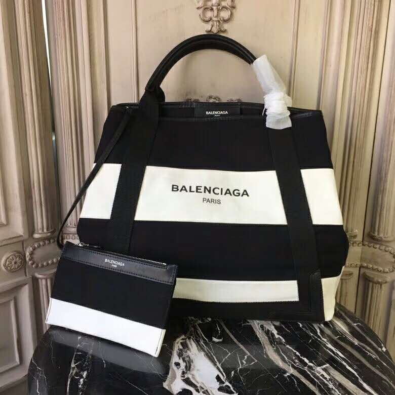 バレンシアガバッグコピー 2024新作 高品質 BALENCIAGA ネイビー カバ 52445