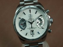 タグホイヤーTag Heuer Grand Carrera SS/SS White A 7750自動巻き