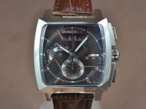 タグホイヤーTag Heuer Monaco SL Chrono SS/LE Brown dial A-7750自動巻き