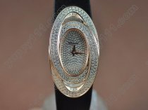 ショパールChopard Ladies RG/Diam Swiss Qtz 腕時計