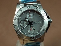 ロンジンLongines Hydroconquest V SS/SS Grey A-7750自動巻き